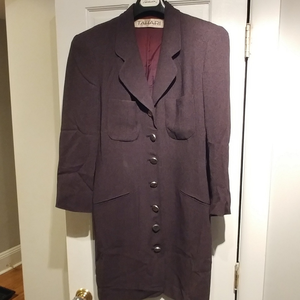 Original Tahari Coat Dress-Size 10